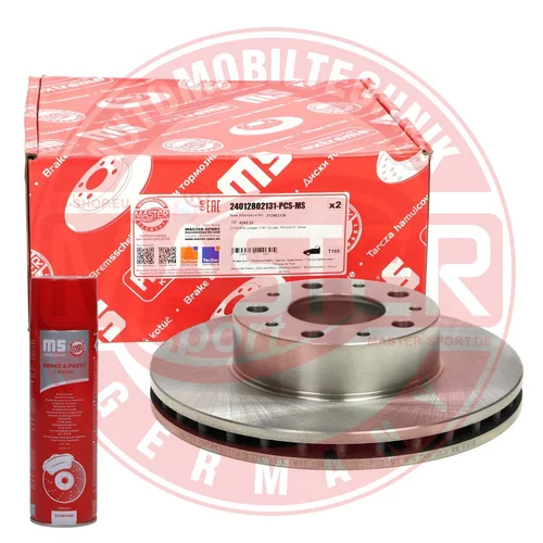 Brzdový kotúč 24012802131-PCS-MSP (MASTER-SPORT GERMANY) - obr. 2