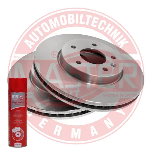 Brzdový kotúč MASTER-SPORT GERMANY 24012901011-SET-MSP