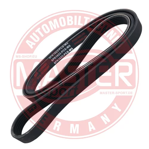 Ozubený klinový remeň MASTER-SPORT GERMANY 6PK1623-PCS-MS