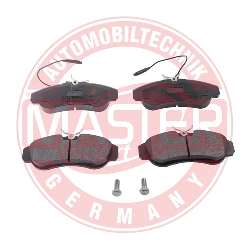 Sada brzdových platničiek kotúčovej brzdy MASTER-SPORT GERMANY 13046029772N-SET-MS