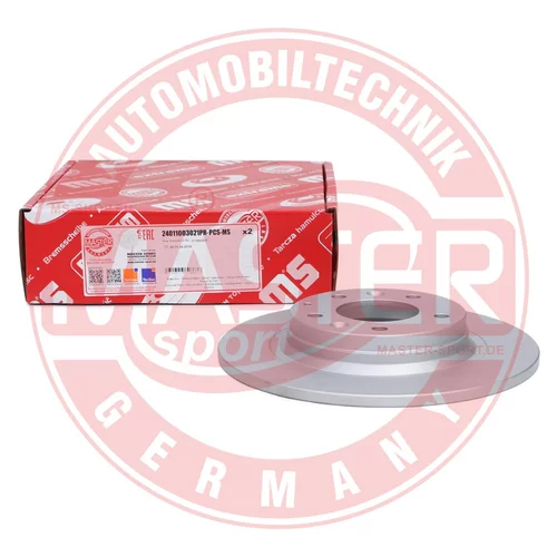 Brzdový kotúč 24011003021PR-PCS-MS (MASTER-SPORT GERMANY) - obr. 1