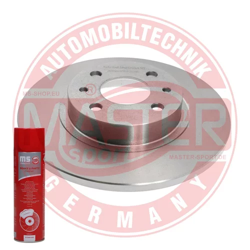 Brzdový kotúč MASTER-SPORT GERMANY 24011201271-PCS-MSP