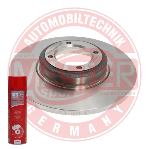 Brzdový kotúč MASTER-SPORT GERMANY 24011301281-PCS-MSP