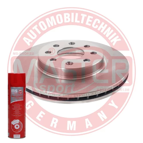 Brzdový kotúč 24012401631-PCS-MSP (MASTER-SPORT GERMANY)
