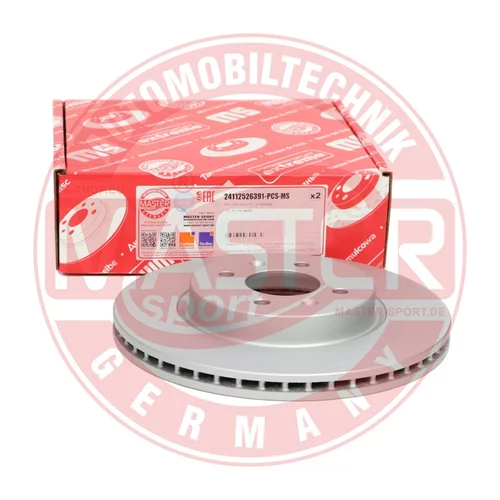 Brzdový kotúč 24112526391-PCS-MS (MASTER-SPORT GERMANY) - obr. 3
