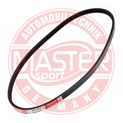 Ozubený klinový remeň 3PK815-PCS-MS (MASTER-SPORT GERMANY)
