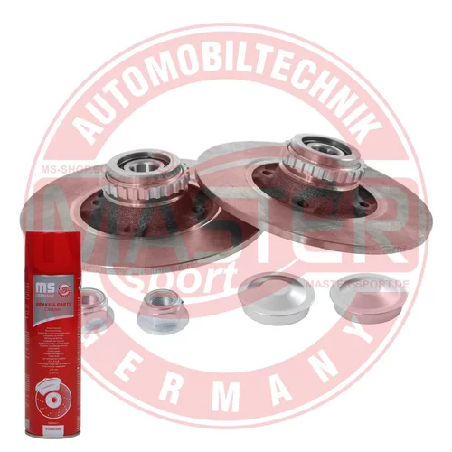 Brzdový kotúč MASTER-SPORT GERMANY 2401080109B-SET-MSP