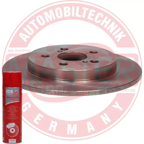 Brzdový kotúč 24010901631-PCS-MSP (MASTER-SPORT GERMANY) - obr. 1