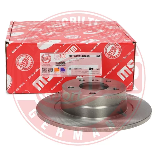 Brzdový kotúč 24011003151-PCS-MS (MASTER-SPORT GERMANY) - obr. 2