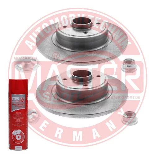 Brzdový kotúč MASTER-SPORT GERMANY 2401110166B-SET-MSP