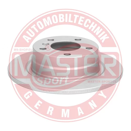 Brzdový kotúč 24011101751-PCS-MS (MASTER-SPORT GERMANY) - obr. 3
