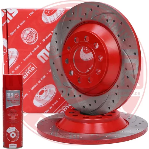 Brzdový kotúč MASTER-SPORT GERMANY 24011201761SE-SET-MSP