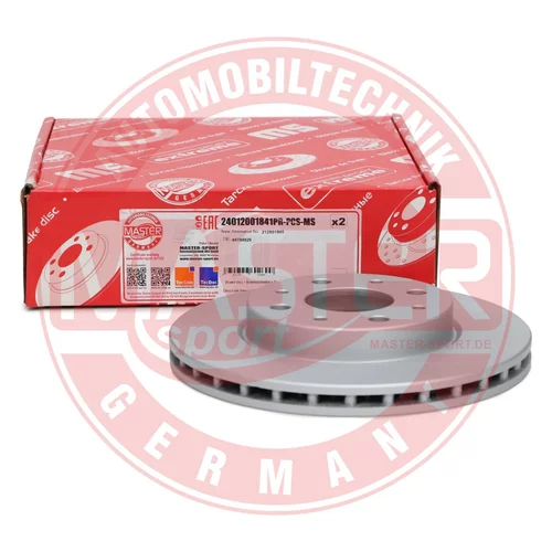 Brzdový kotúč 24012001841PR-PCS-MS (MASTER-SPORT GERMANY) - obr. 3