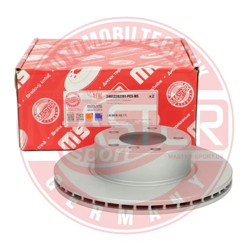 Brzdový kotúč 24012202781-PCS-MS (MASTER-SPORT GERMANY) - obr. 3