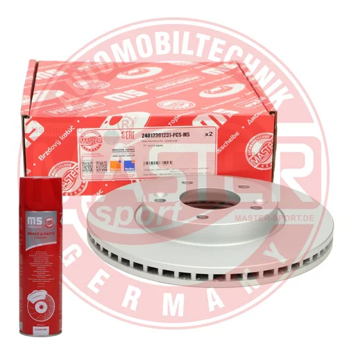 Brzdový kotúč 24012301231-PCS-MSP (MASTER-SPORT GERMANY) - obr. 1