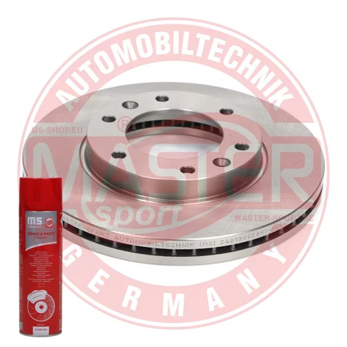 Brzdový kotúč MASTER-SPORT GERMANY 24013002391-PCS-MSP