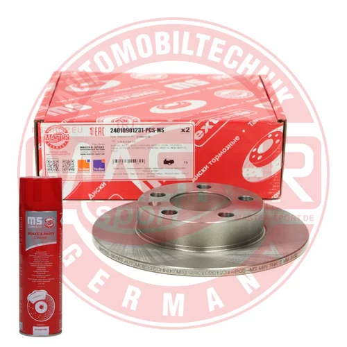 Brzdový kotúč 24010901231-PCS-MSP (MASTER-SPORT GERMANY) - obr. 2