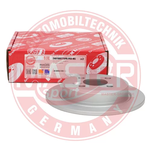 Brzdový kotúč 24011002711PR-PCS-MS (MASTER-SPORT GERMANY) - obr. 2