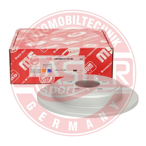 Brzdový kotúč 24011002721-PCS-MS (MASTER-SPORT GERMANY) - obr. 3