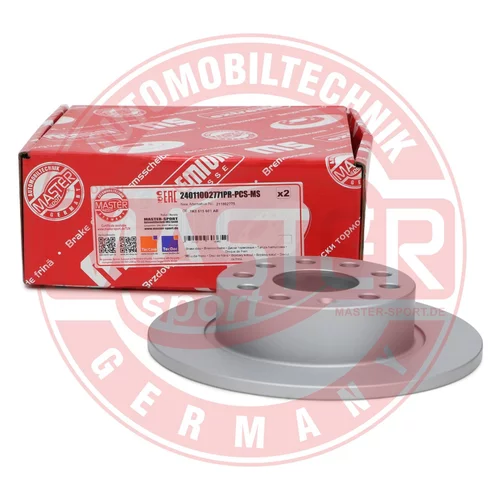Brzdový kotúč 24011002771PR-PCS-MS (MASTER-SPORT GERMANY) - obr. 2