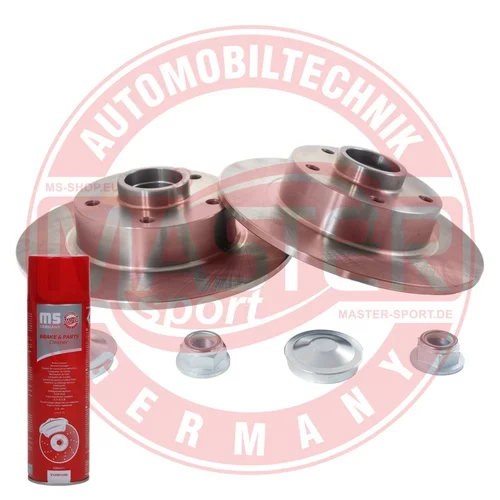 Brzdový kotúč MASTER-SPORT GERMANY 2401106182B-SET-MSP