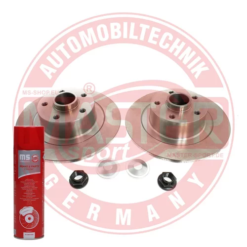 Brzdový kotúč MASTER-SPORT GERMANY 2401110181B-SET-MSP