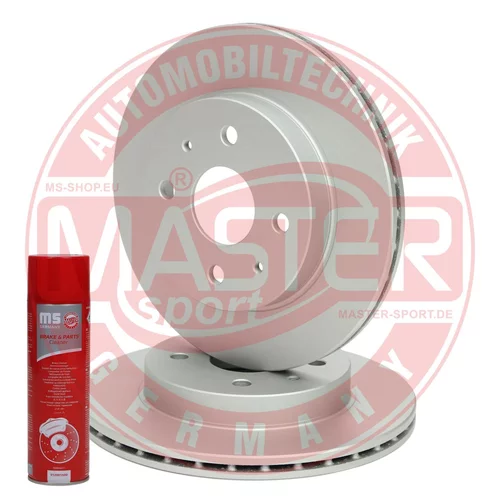 Brzdový kotúč MASTER-SPORT GERMANY 24011701071-SET-MSP