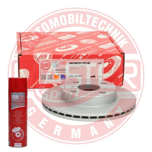 Brzdový kotúč 24011801311-PCS-MSP (MASTER-SPORT GERMANY) - obr. 2