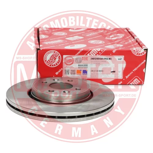 Brzdový kotúč 24012401581-PCS-MS (MASTER-SPORT GERMANY) - obr. 2