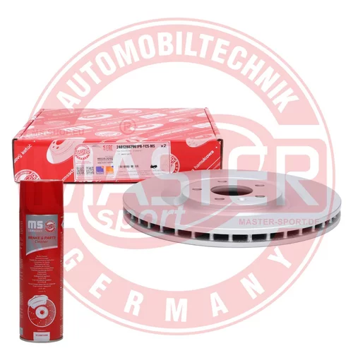 Brzdový kotúč 24012802961PR-PCS-MSP (MASTER-SPORT GERMANY) - obr. 2