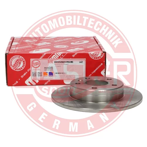 Brzdový kotúč 24112526671-PCS-MS (MASTER-SPORT GERMANY) - obr. 2
