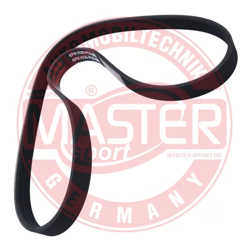 Ozubený klinový remeň MASTER-SPORT GERMANY 6PK1030-PCS-MS