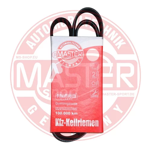 Ozubený klinový remeň 6PK1310-PCS-MS (MASTER-SPORT GERMANY) - obr. 2