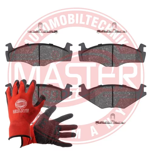 Sada brzdových platničiek kotúčovej brzdy MASTER-SPORT GERMANY 13046070592N-SET-MSP