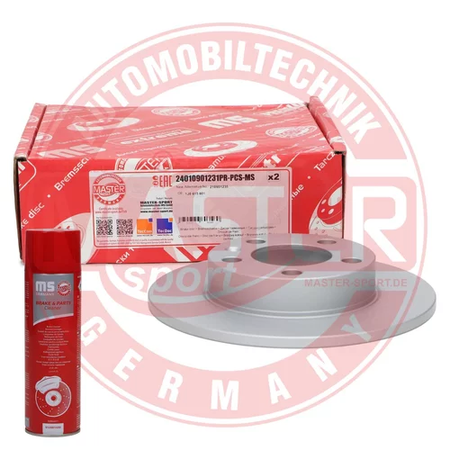 Brzdový kotúč 24010901231PR-PCS-MSP (MASTER-SPORT GERMANY) - obr. 2