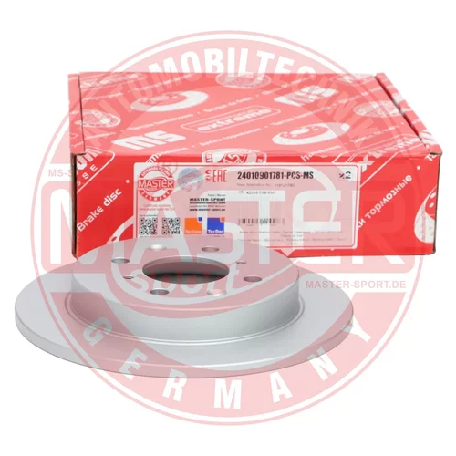 Brzdový kotúč 24010901781-PCS-MS (MASTER-SPORT GERMANY) - obr. 2