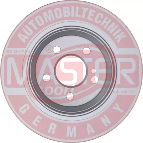 Brzdový kotúč 24011002781PR-PCS-MS (MASTER-SPORT GERMANY) - obr. 2