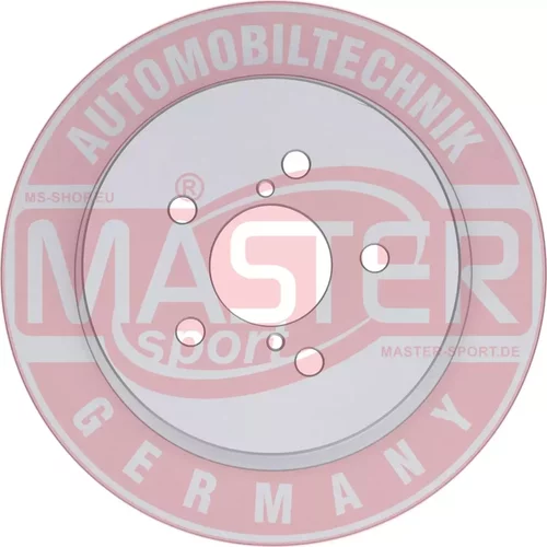 Brzdový kotúč 24011007281PR-PCS-MS (MASTER-SPORT GERMANY) - obr. 2