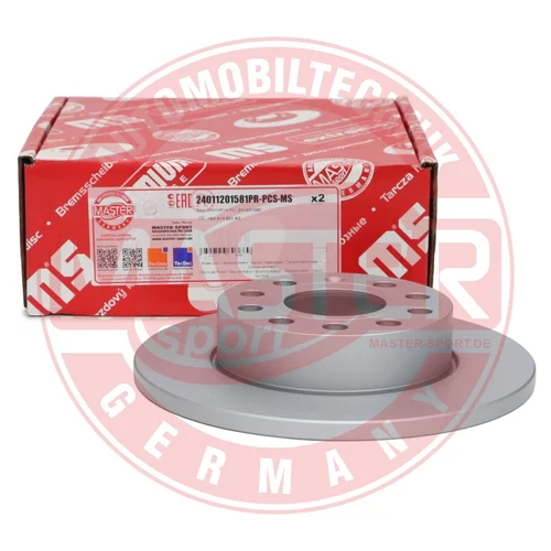 Brzdový kotúč 24011201581PR-PCS-MS (MASTER-SPORT GERMANY) - obr. 3