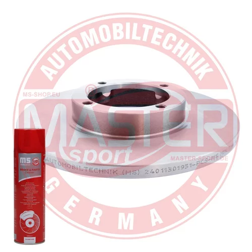 Brzdový kotúč MASTER-SPORT GERMANY 24011301951-PCS-MSP