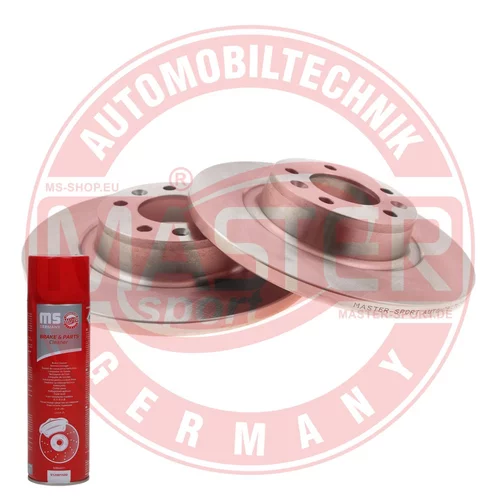 Brzdový kotúč MASTER-SPORT GERMANY 24011401161-SET-MSP