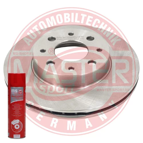 Brzdový kotúč MASTER-SPORT GERMANY 24012001581-PCS-MSP