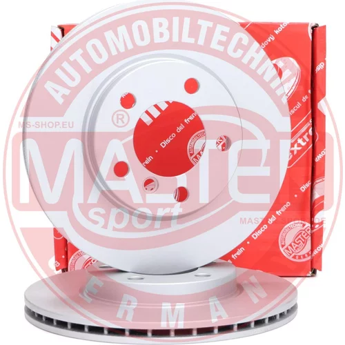 Brzdový kotúč MASTER-SPORT GERMANY 24012202711PR-SET-MS