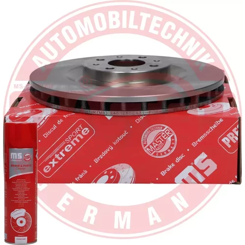 Brzdový kotúč MASTER-SPORT GERMANY 24012802431-PCS-MSP