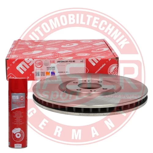 Brzdový kotúč 24013002301-PCS-MSP (MASTER-SPORT GERMANY) - obr. 1