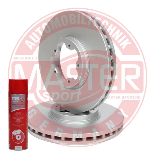 Brzdový kotúč MASTER-SPORT GERMANY 24013301021-SET-MSP