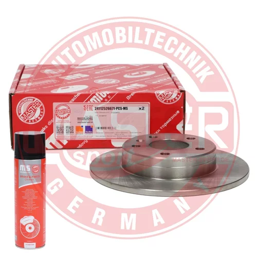 Brzdový kotúč MASTER-SPORT GERMANY 24112526671-PCS-MSP