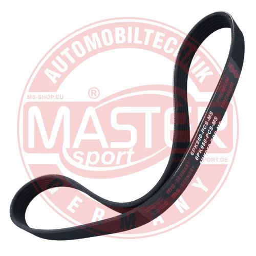 Ozubený klinový remeň MASTER-SPORT GERMANY 6PK950-PCS-MS