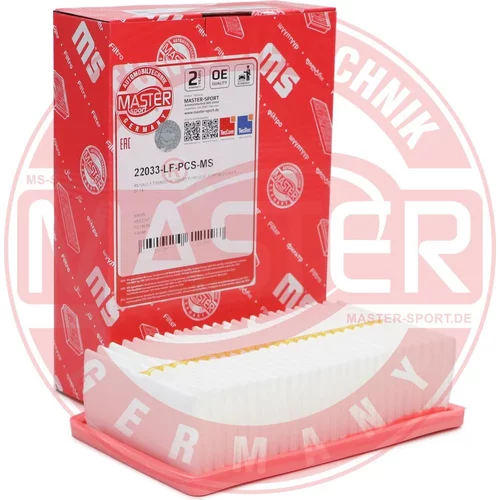 Vzduchový filter 22033-LF-PCS-MS (MASTER-SPORT GERMANY) - obr. 1