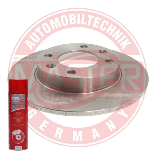 Brzdový kotúč MASTER-SPORT GERMANY 24010901371-PCS-MSP